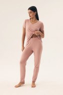 Piżama Damska Model Noves 42680-08X Beige/Dirty Pink - Henderson Henderson