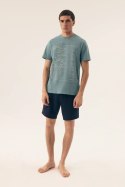 Piżama Męska Model Surf 42598-77X Green - Henderson Henderson