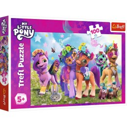Puzzle - 100 - Zabawne Kucyki - My Little Pony - Trefl 16463 Trefl Puzzle