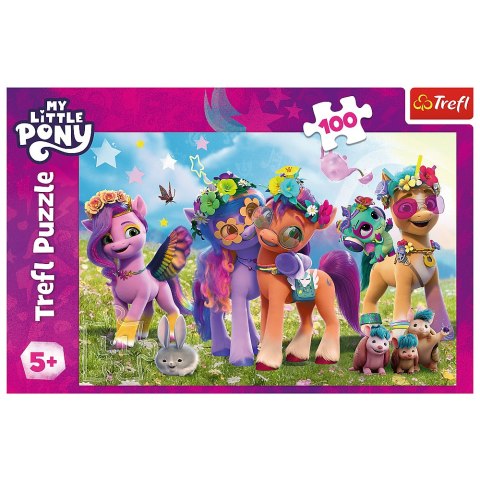 Puzzle - 100 - Zabawne Kucyki - My Little Pony - Trefl 16463 Trefl Puzzle Puzzle - 100 - Zabawne Kucyki - My Little Pony - Trefl 16463 Trefl Puzzle