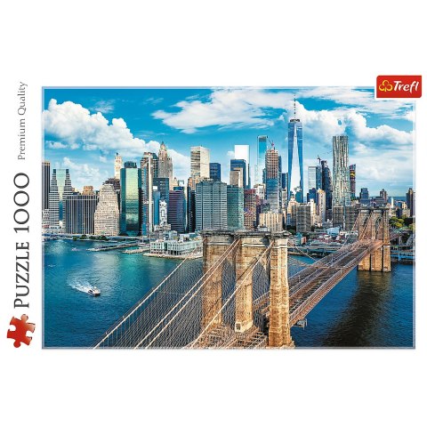 Puzzle - 1000 - Most Brookliński - Nowy Jork - USA - Trefl 10725 Trefl Puzzle Puzzle - 1000 - Most Brookliński - Nowy Jork - USA - Trefl 10725 Trefl Puzzle