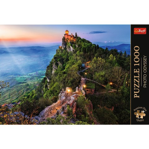 Puzzle - 1000 Premium Plus - Photo Odyssey: Wieża Cesta - San Marino - Trefl 10822 Trefl Puzzle Puzzle - 1000 Premium Plus - Photo Odyssey: Wieża Cesta - San Marino - Trefl 10822 Trefl Puzzle