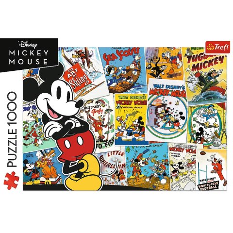 Puzzle - 1000 - W świecie Mikiego - Myszka Miki - Trefl 10741 Trefl Puzzle Puzzle - 1000 - W świecie Mikiego - Myszka Miki - Trefl 10741 Trefl Puzzle