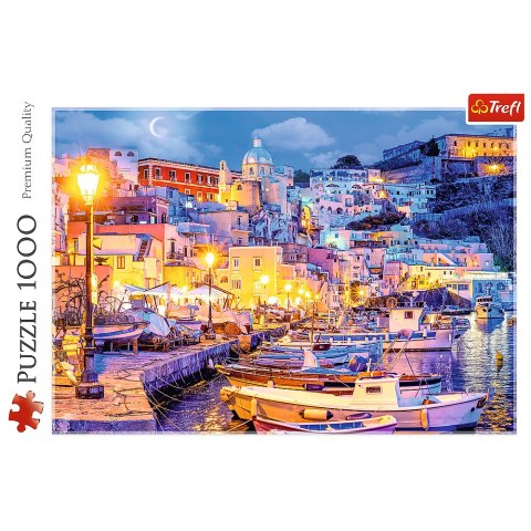 Puzzle - 1000 - Wyspa Procida nocą - Włochy - Trefl 10794 Trefl Puzzle Puzzle - 1000 - Wyspa Procida nocą - Włochy - Trefl 10794 Trefl Puzzle