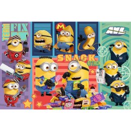 Puzzle - 160 - Minionkowa radość - Gru i Minionki: Pod przykrywką - Trefl 15423 Trefl Puzzle