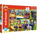 Puzzle - 24 Maxi - Strażak Sam i przyjaciele - Trefl 14356 Trefl Puzzle