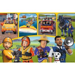 Puzzle - 24 Maxi - Strażak Sam i przyjaciele - Trefl 14356 Trefl Puzzle