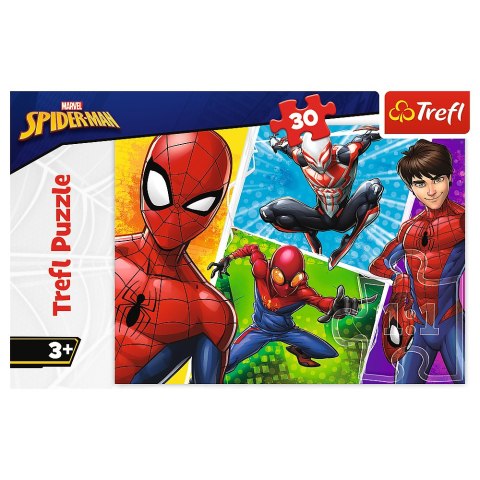 Puzzle - 30 - Spider-Man i Miguel - Trefl 18242 Trefl Puzzle