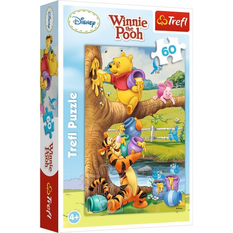 Puzzle - 60 - Małe co nieco - Disney Kubuś Puchatek 17264 Trefl Puzzle Puzzle - 60 - Małe co nieco - Disney Kubuś Puchatek 17264 Trefl Puzzle