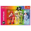 Puzzle - 60 - Radosne lalki - Rainbow High - Trefl 17380 Trefl Puzzle
