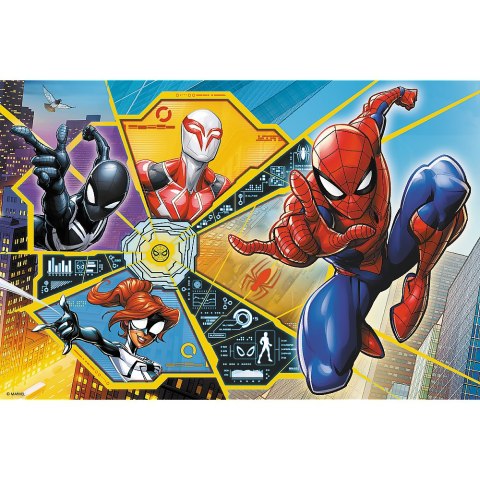Puzzle - 60 - W sieci - Spiderman - Trefl 17372 Trefl Puzzle Puzzle - 60 - W sieci - Spiderman - Trefl 17372 Trefl Puzzle