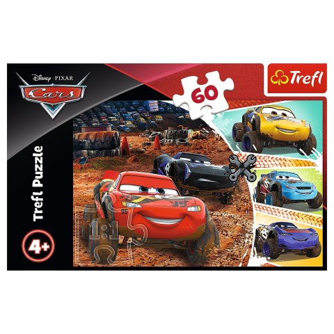 Puzzle - 60 - Zygzak McQueen z przyjaciółmi - Disney Cars 3 17327 Trefl Puzzle Puzzle - 60 - Zygzak McQueen z przyjaciółmi - Disney Cars 3 17327 Trefl Puzzle