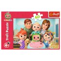 Puzzle - 60 - Cocomelon - Wspaniały dzień - Trefl 17391 Trefl Puzzle