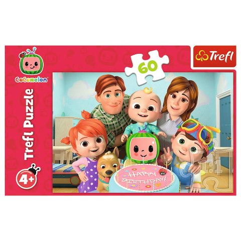 Puzzle - 60 - Cocomelon - Wspaniały dzień - Trefl 17391 Trefl Puzzle Puzzle - 60 - Cocomelon - Wspaniały dzień - Trefl 17391 Trefl Puzzle