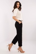 Spodnie Damskie Model DHJ-SP-20506.79 Black - Italy Moda Italy Moda