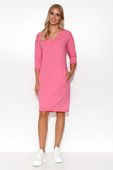 Sukienka Model M779 Baby Pink - Makadamia Makadamia