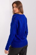 Sweter Damski Model LC-SW-A10-1.19P Cobalt - Rue Paris Rue Paris