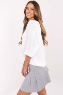 Sweter Damski Model MI-SW-2102.14 Ecru - Italy Moda Italy Moda