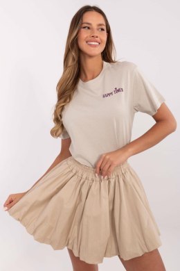 T-shirt Damski Model D12022AC02645G Beige - Sublevel Sublevel