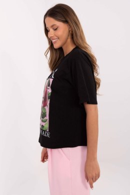 T-shirt Damski Model MI-TS-M745.33 Black - Italy Moda Italy Moda