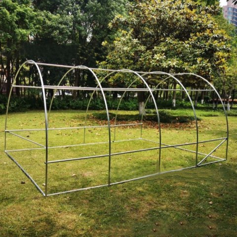 Tunel Foliowy Ogrodowy Szklarnia 4x2,5x2m Folia 10m² UV-4 Premium LEAN Tunel Foliowy Ogrodowy Szklarnia 4x2,5x2m Folia 10m² UV-4 Premium LEAN