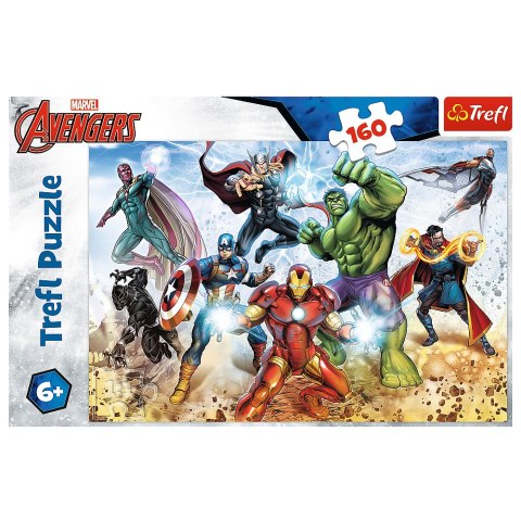 Puzzle - 160 - Marvel Avengers - Gotowi by ratować świat - Trefl 15368 Trefl Puzzle Puzzle - 160 - Marvel Avengers - Gotowi by ratować świat - Trefl 15368 Trefl Puzzle