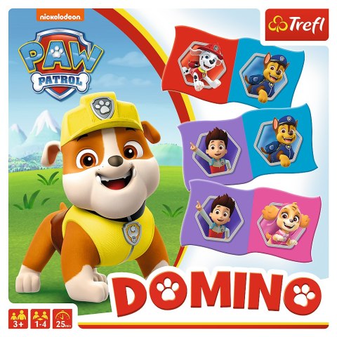 Gra dla dzieci Domino Psi Patrol Trefl 01895 Trefl Gry Gra dla dzieci Domino Psi Patrol Trefl 01895 Trefl Gry