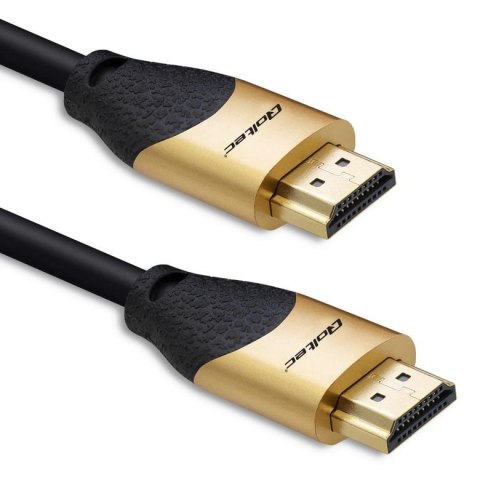 Kabel HDMI QOLTEC v2.1 Ultra High Speed 8K | 60Hz | 30AWG | GOLD | 1m Qoltec Kabel HDMI QOLTEC v2.1 Ultra High Speed 8K | 60Hz | 30AWG | GOLD | 1m Qoltec