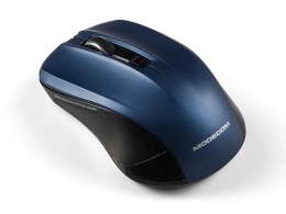 Mysz bezprzewodowa Modecom WM9.1 optyczna czarno-niebieska Modecom