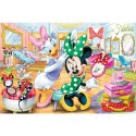 Puzzle - 100 - Minnie w salonie kosmetycznym - Disney Minnie - Trefl 16387 Trefl Puzzle
