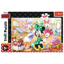 Puzzle - 100 - Minnie w salonie kosmetycznym - Disney Minnie - Trefl 16387 Trefl Puzzle