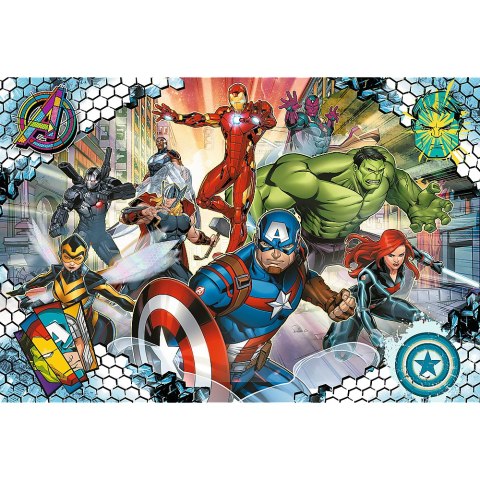 Puzzle - 100 - Sławni Avengers - Disney Marvel The Avengers - Trefl 16454 Trefl Puzzle Puzzle - 100 - Sławni Avengers - Disney Marvel The Avengers - Trefl 16454 Trefl Puzzle