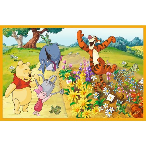 Puzzle - 2x24 - Dzień w ogrodzie - Disney - Kubuś Puchatek - Trefl 34436 Trefl Puzzle Puzzle - 2x24 - Dzień w ogrodzie - Disney - Kubuś Puchatek - Trefl 34436 Trefl Puzzle