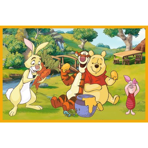 Puzzle - 2x24 - Dzień w ogrodzie - Disney - Kubuś Puchatek - Trefl 34436 Trefl Puzzle Puzzle - 2x24 - Dzień w ogrodzie - Disney - Kubuś Puchatek - Trefl 34436 Trefl Puzzle