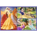 Puzzle - 2x70 - Bajkowe dni - Disney Princess - Trefl 34440 Trefl Puzzle