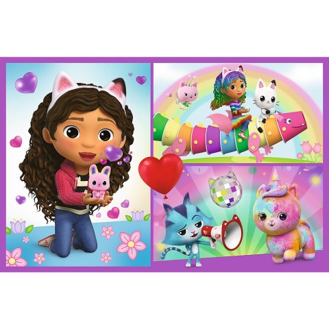 Puzzle - 2x70 - Baw się z Gabby - Koci Domek Gabi - Trefl 34438 Trefl Puzzle Puzzle - 2x70 - Baw się z Gabby - Koci Domek Gabi - Trefl 34438 Trefl Puzzle