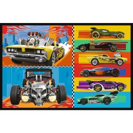 Puzzle - 2x70 - Samochodziki - Hot Wheels - Trefl 34442 Trefl Puzzle