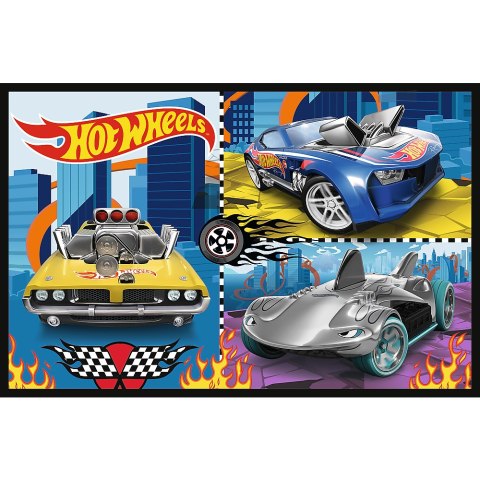 Puzzle - 2x70 - Samochodziki - Hot Wheels - Trefl 34442 Trefl Puzzle Puzzle - 2x70 - Samochodziki - Hot Wheels - Trefl 34442 Trefl Puzzle
