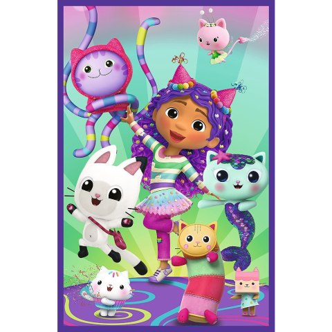 Puzzle - 3x80 - Kolorowe dni Gabby - Koci Domek Gabi - Trefl 34882 Trefl Puzzle Puzzle - 3x80 - Kolorowe dni Gabby - Koci Domek Gabi - Trefl 34882 Trefl Puzzle