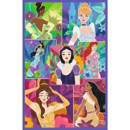 Puzzle - 3x80 - Księżniczki przyjaciółki - Disney Princess - Trefl 34884 Trefl Puzzle