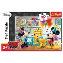 Puzzle - 30 - Tort urodzinowy - Myszka Miki - Trefl 18211 Trefl Puzzle