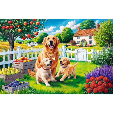 Puzzle - 300 EasyPiece - Pieski na wsi - Trefl 23101 Trefl Puzzle