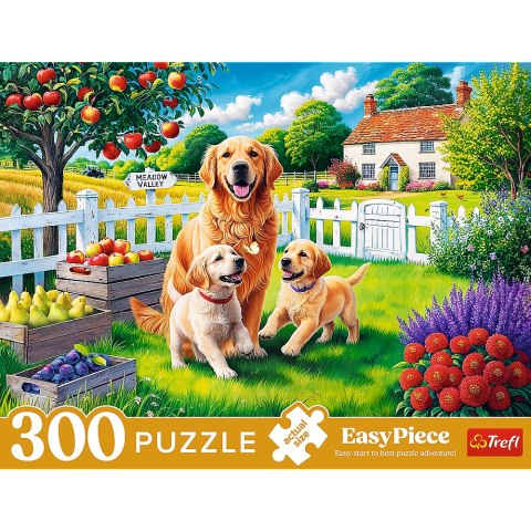 Puzzle - 300 EasyPiece - Pieski na wsi - Trefl 23101 Trefl Puzzle