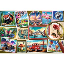Puzzle - 300 EasyPiece - Znaczki pocztowe - Trefl 23100 Trefl Puzzle