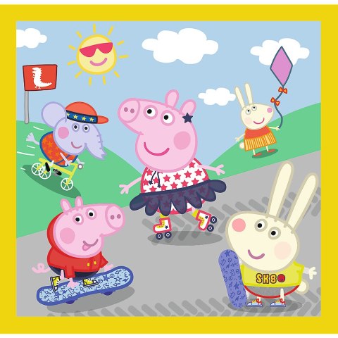 Puzzle - 3w1 (20, 36, 50) - Wesoły dzień Peppy - Świnka Peppa - Trefl 34849 Trefl Puzzle Puzzle - 3w1 (20, 36, 50) - Wesoły dzień Peppy - Świnka Peppa - Trefl 34849 Trefl Puzzle