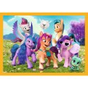 Puzzle - 4w1 (35, 48, 54, 70) - Poznaj kucyki Pony - My Little Pony - Trefl 34624 Trefl Puzzle