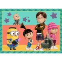 Puzzle - 4w1 (35, 48, 54, 70) - Zwariowane Minionki - Trefl 34648 Trefl Puzzle