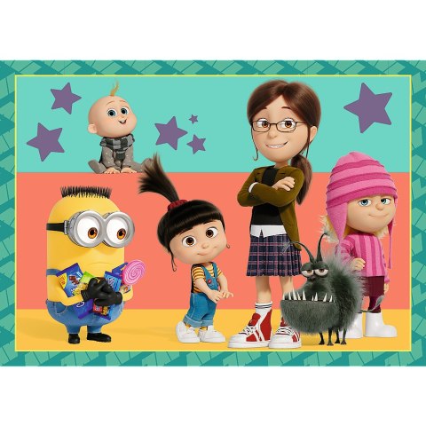Puzzle - 4w1 (35, 48, 54, 70) - Zwariowane Minionki - Trefl 34648 Trefl Puzzle Puzzle - 4w1 (35, 48, 54, 70) - Zwariowane Minionki - Trefl 34648 Trefl Puzzle
