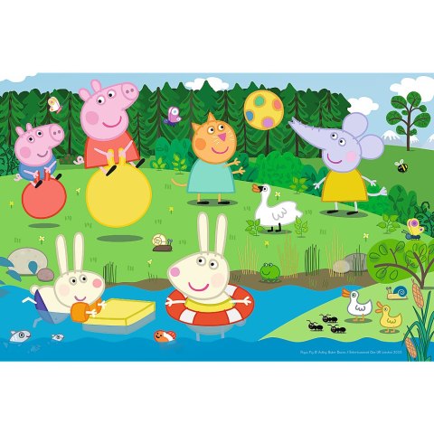Puzzle - 60 - Wakacyjna zabawa - Świnka Peppa - Trefl 17326 Trefl Puzzle Puzzle - 60 - Wakacyjna zabawa - Świnka Peppa - Trefl 17326 Trefl Puzzle