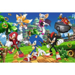 Puzzle - 160 - Sonic i przyjaciele - Trefl 15421 Trefl Puzzle